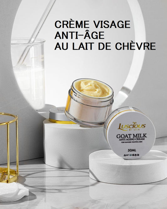 Crème Visage Anti-Age Au Lait De Chèvre