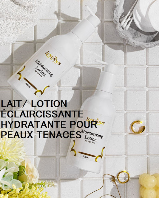 Lait / Lotion Eclaircissante Hydratante Pour Peaux Tenaces